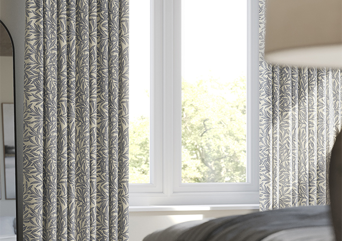 William Morris At Home Willow, Indigo - Made to Measure Curtains - Image 5